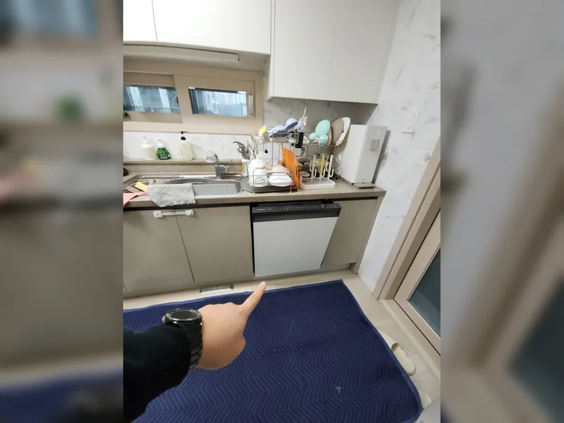 하남시 식기세척기 설치 - 하남식세기철거및누수확인 잘하는 곳 시공 사진 3
